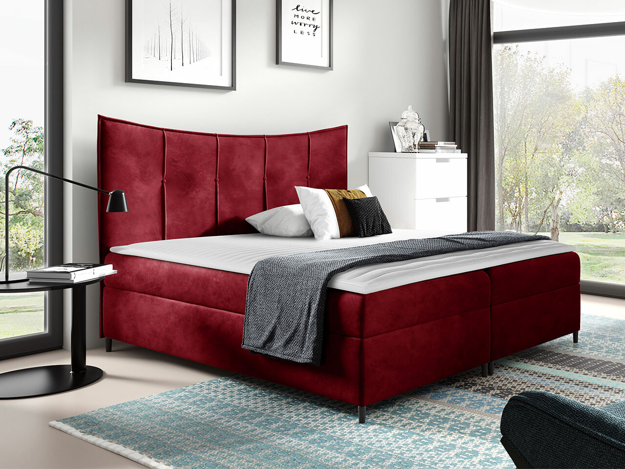 Letto continentale Fons I (Fresh 8)