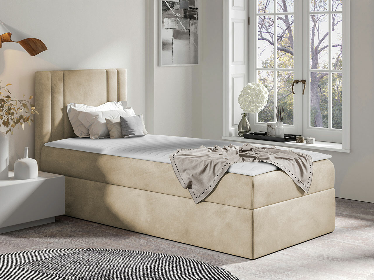 Letto continentale Mel I (Kameleon 04)