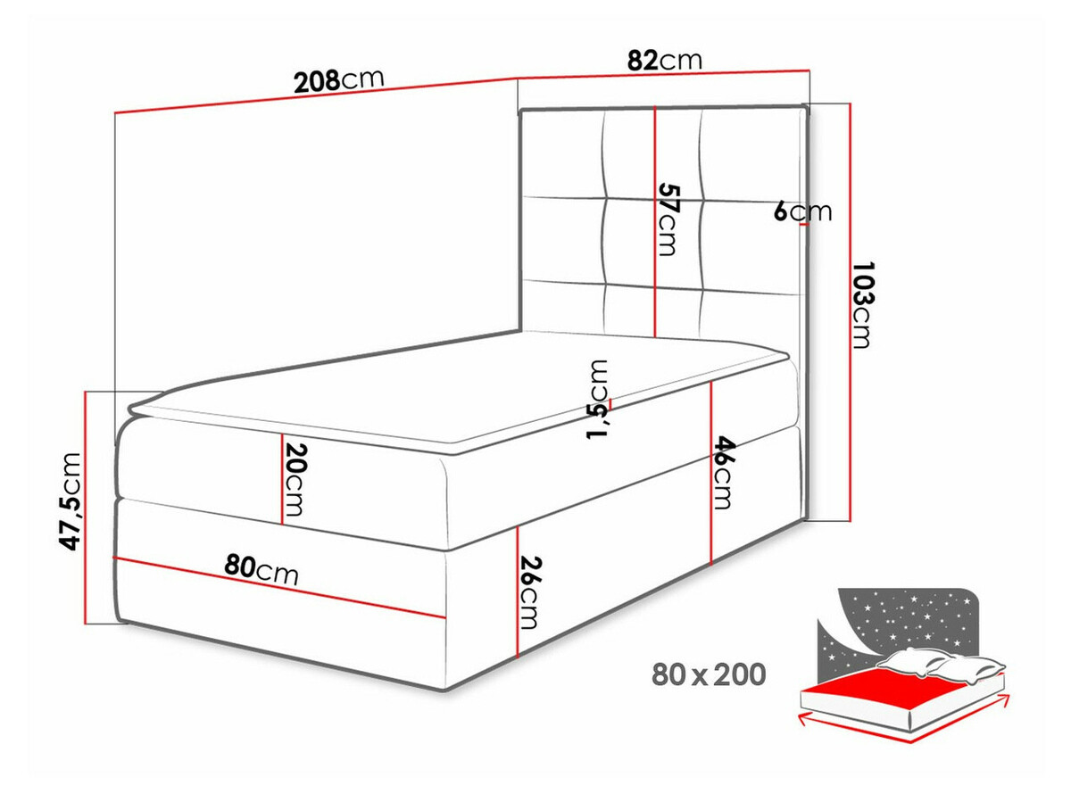 Letto continentale Nomen (Soft 011)