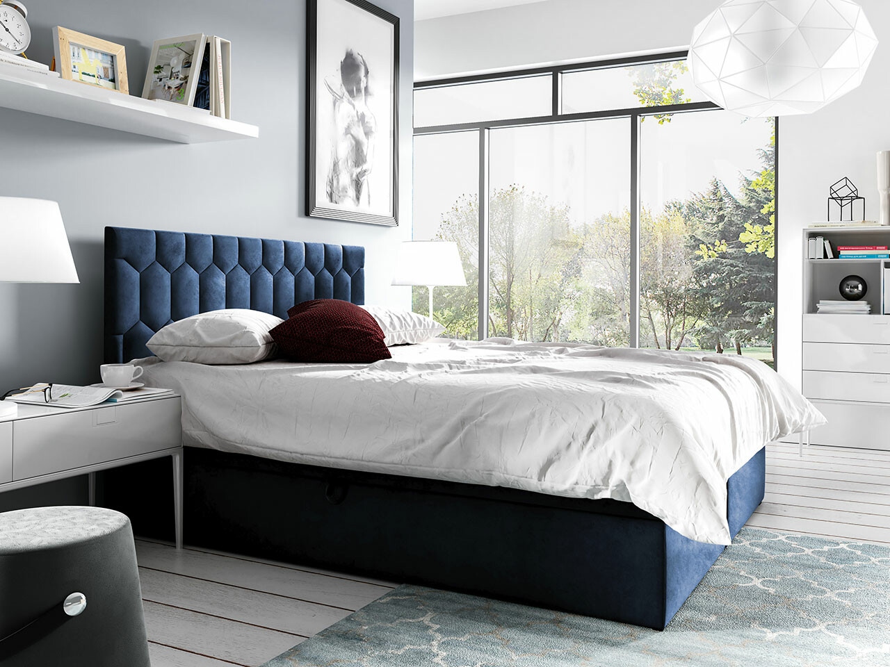 Letto continentale Pons III (Fresh 11)