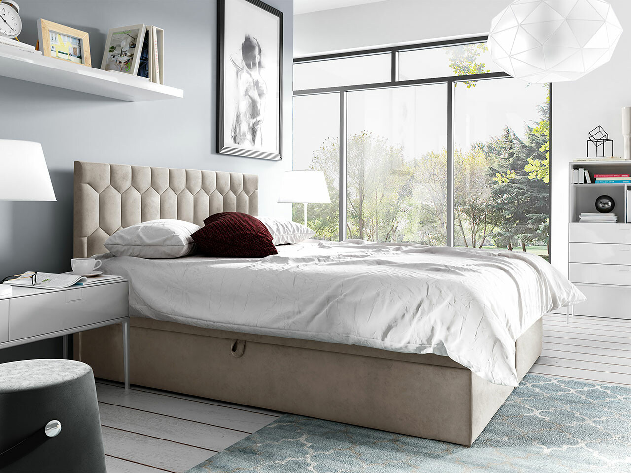 Letto continentale Pons III (Fresh 1)