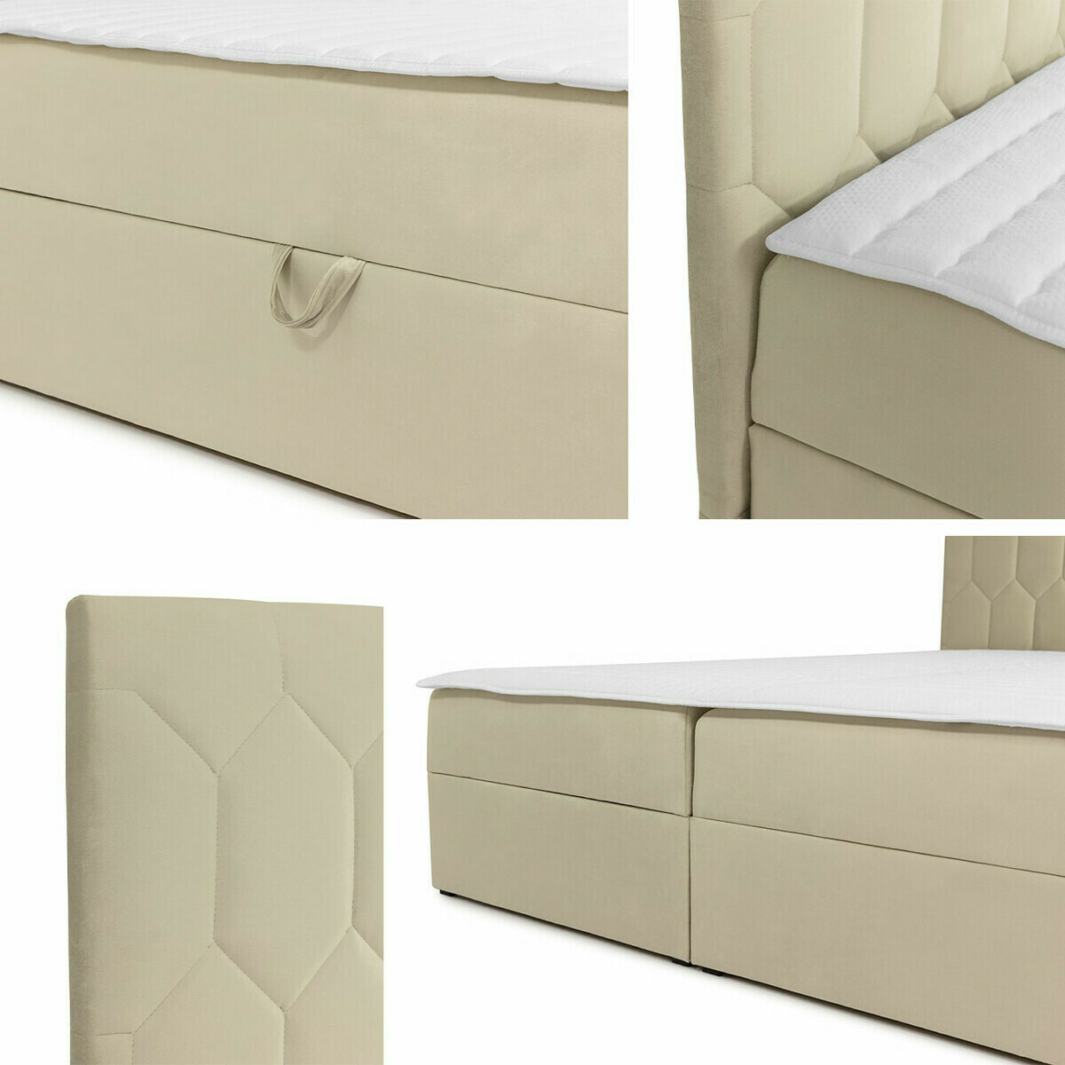 Letto continentale Pons III (Fresh 33)