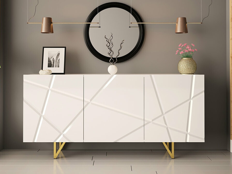 Madia Audis (Bianco + Bianco lucido)