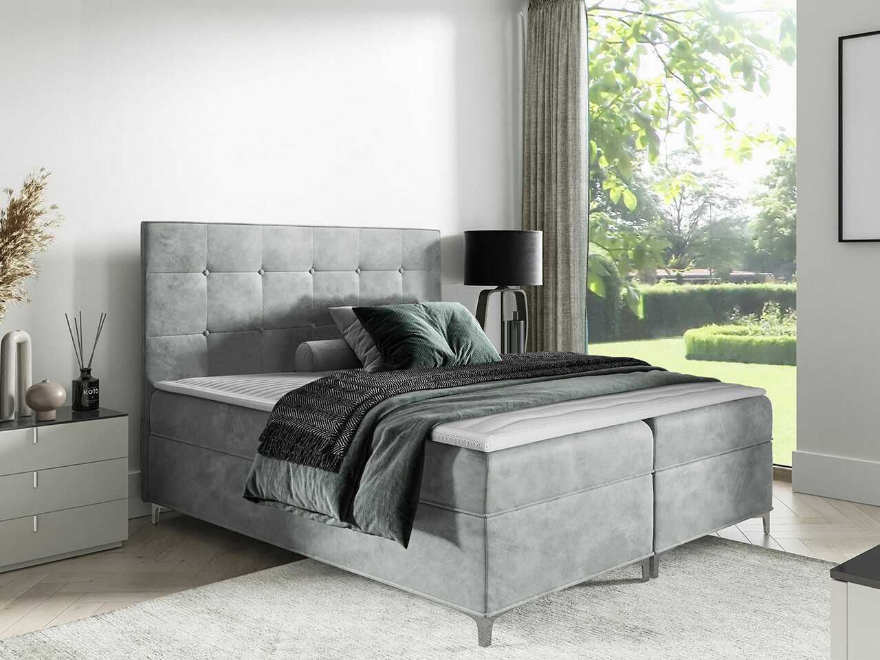 Letto continentale Porta (Fresh 33)