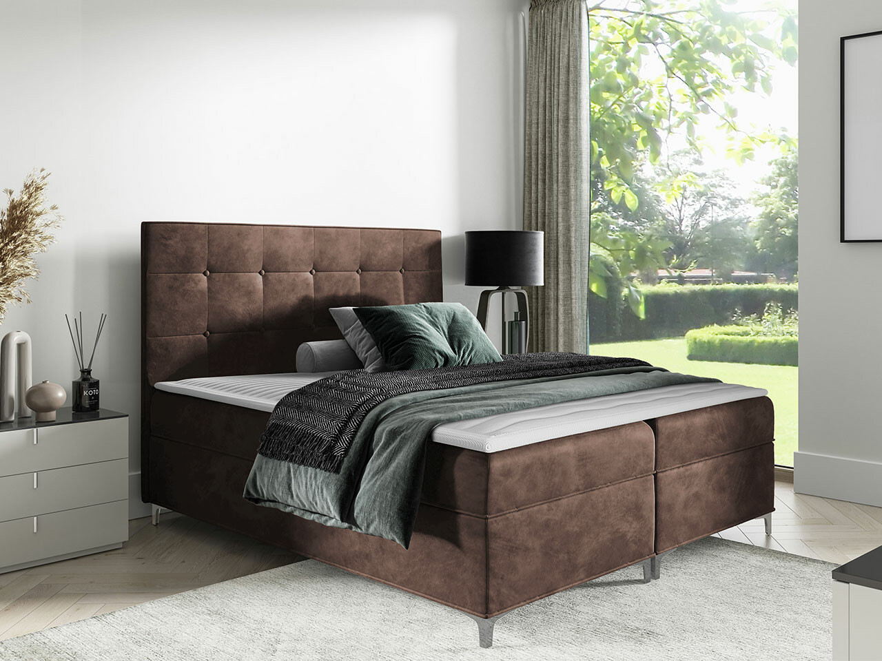 Letto continentale Porta (Fresh 4)