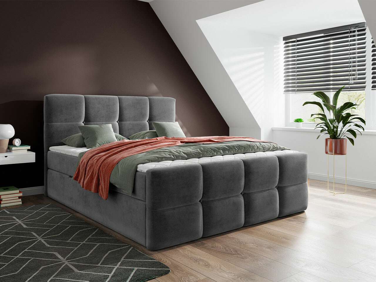 Letto continentale ComfiDream Tirara (Fresh 32)