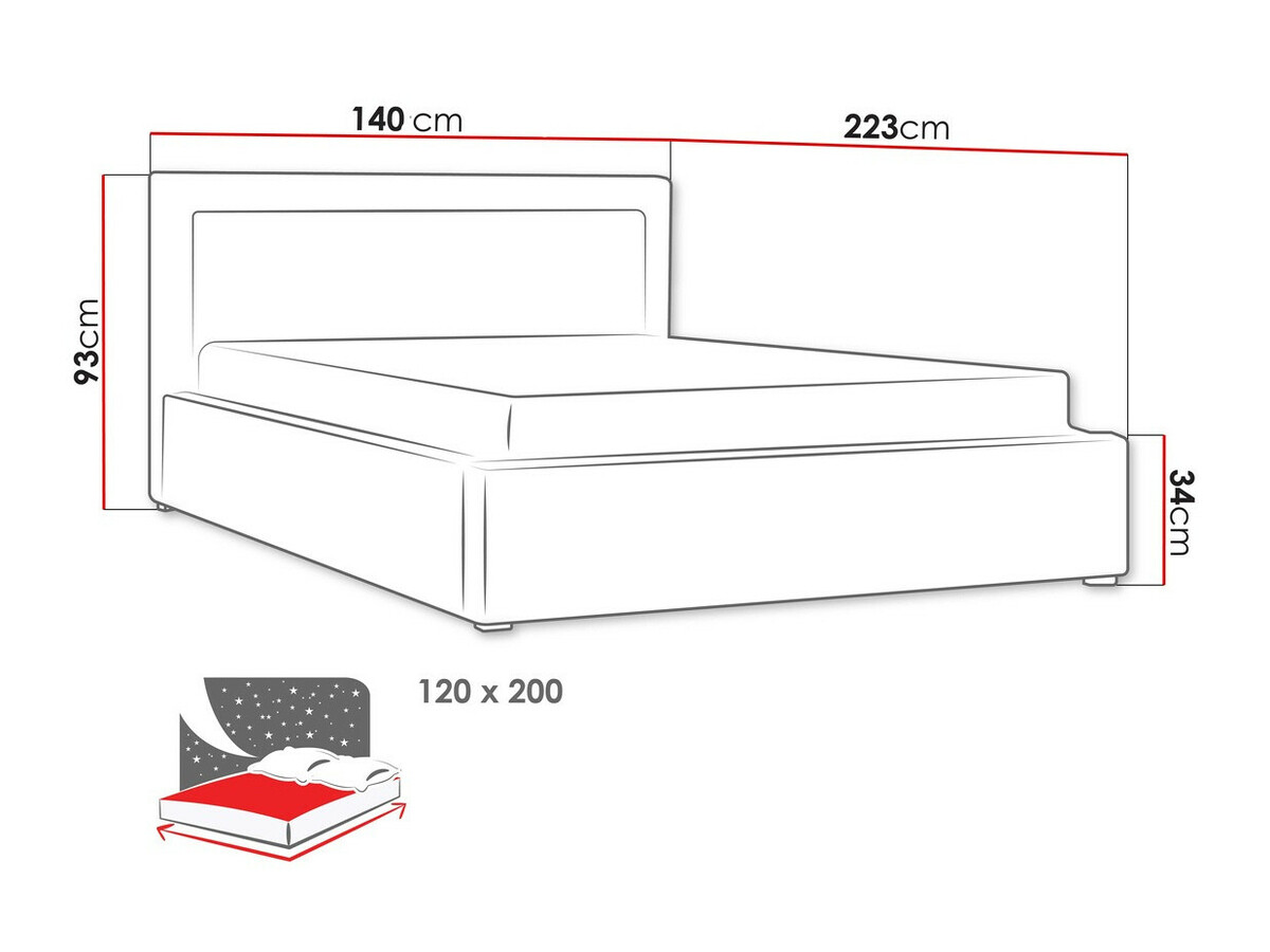Letto Pomona 102 (Victoria 14 853)