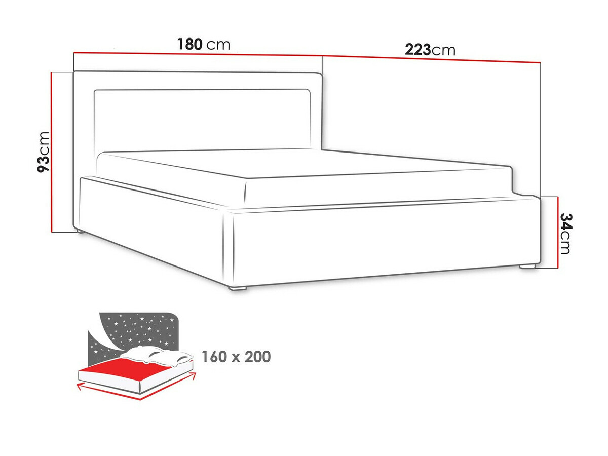 Letto Pomona 102 (Victoria 14 853)