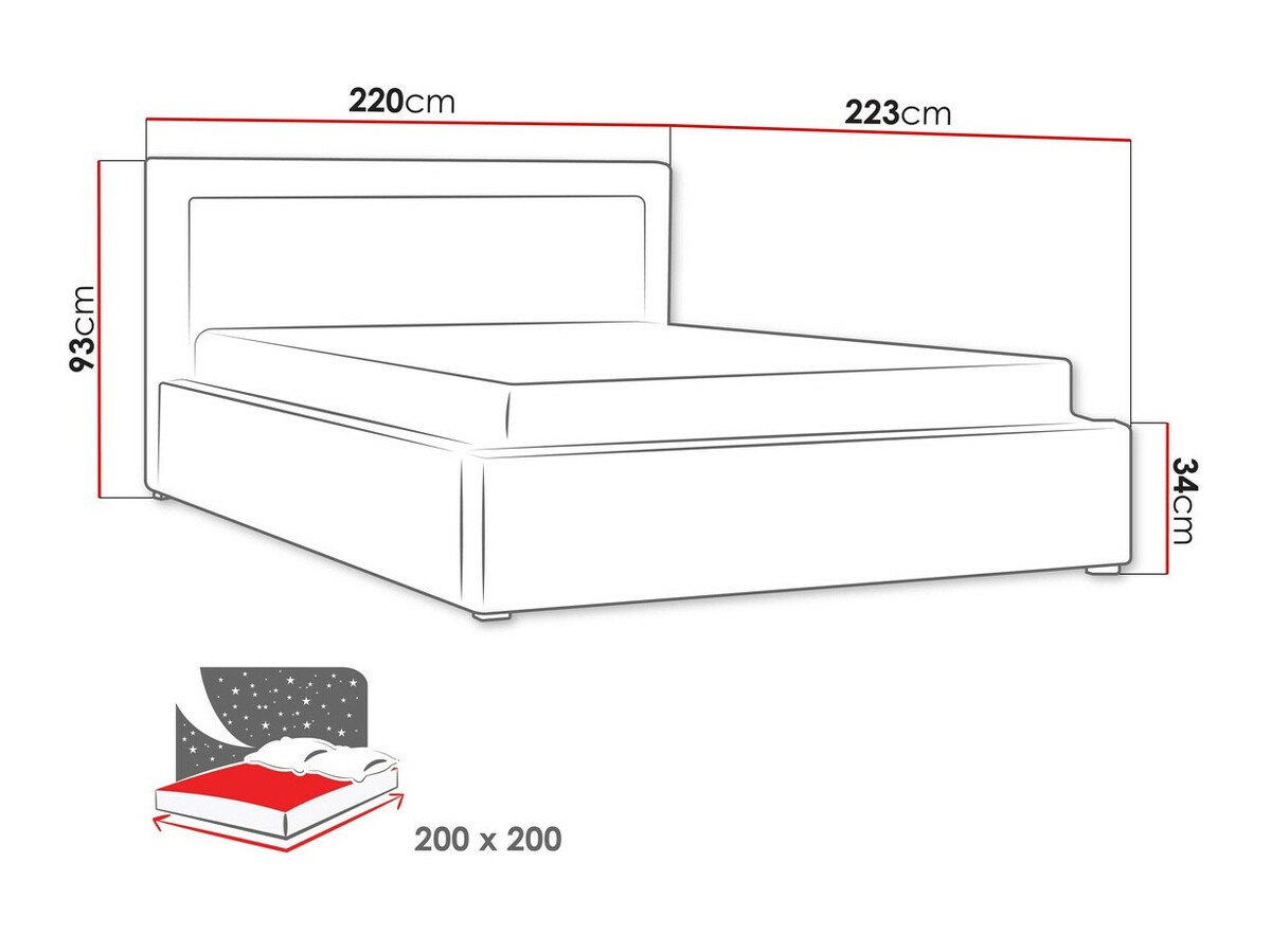 Letto Pomona 102 (Victoria 14 865)