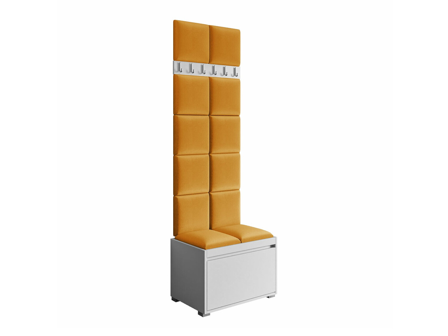 Set arredo da corridoio Comfivo Pinus VII (Bianco + Manila 32)