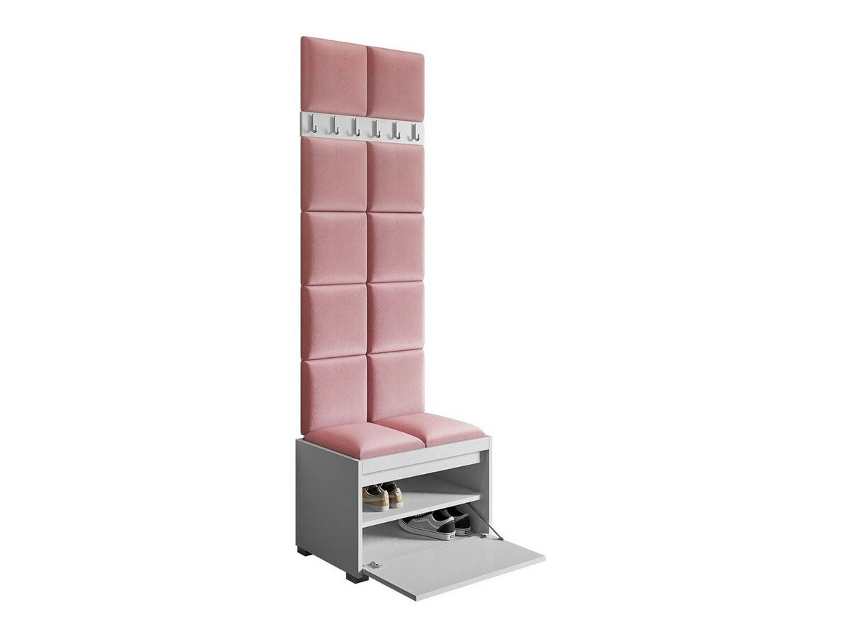 Set arredo da corridoio Comfivo Pinus VII (Bianco + Manila 32)