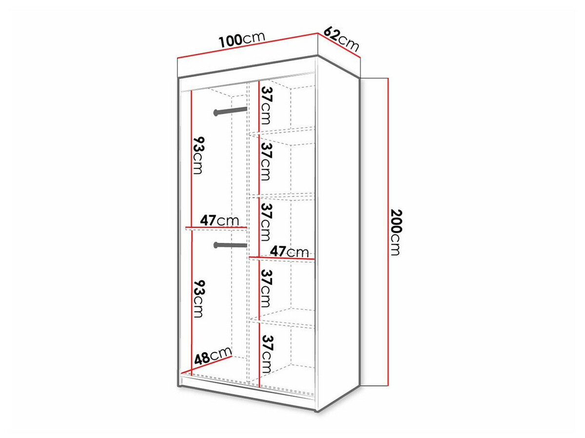 Armadio Hartford 337 (Nero)