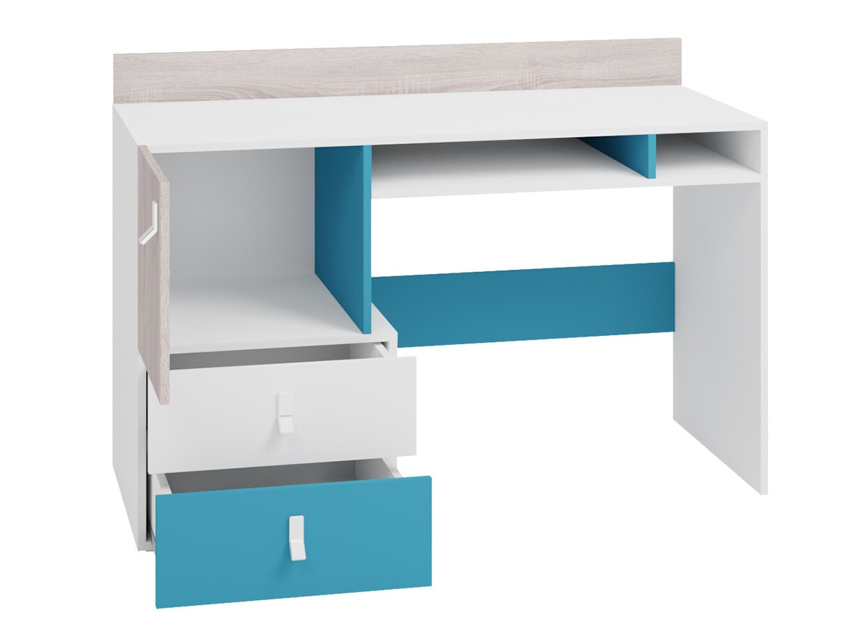 Set Camerette per bambini Camteso 114 (Nero + Quercia + Beige)