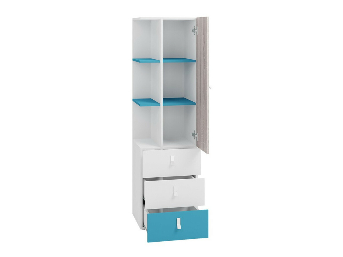 Set Camerette per bambini Camteso 115 (Nero + Quercia + Beige)