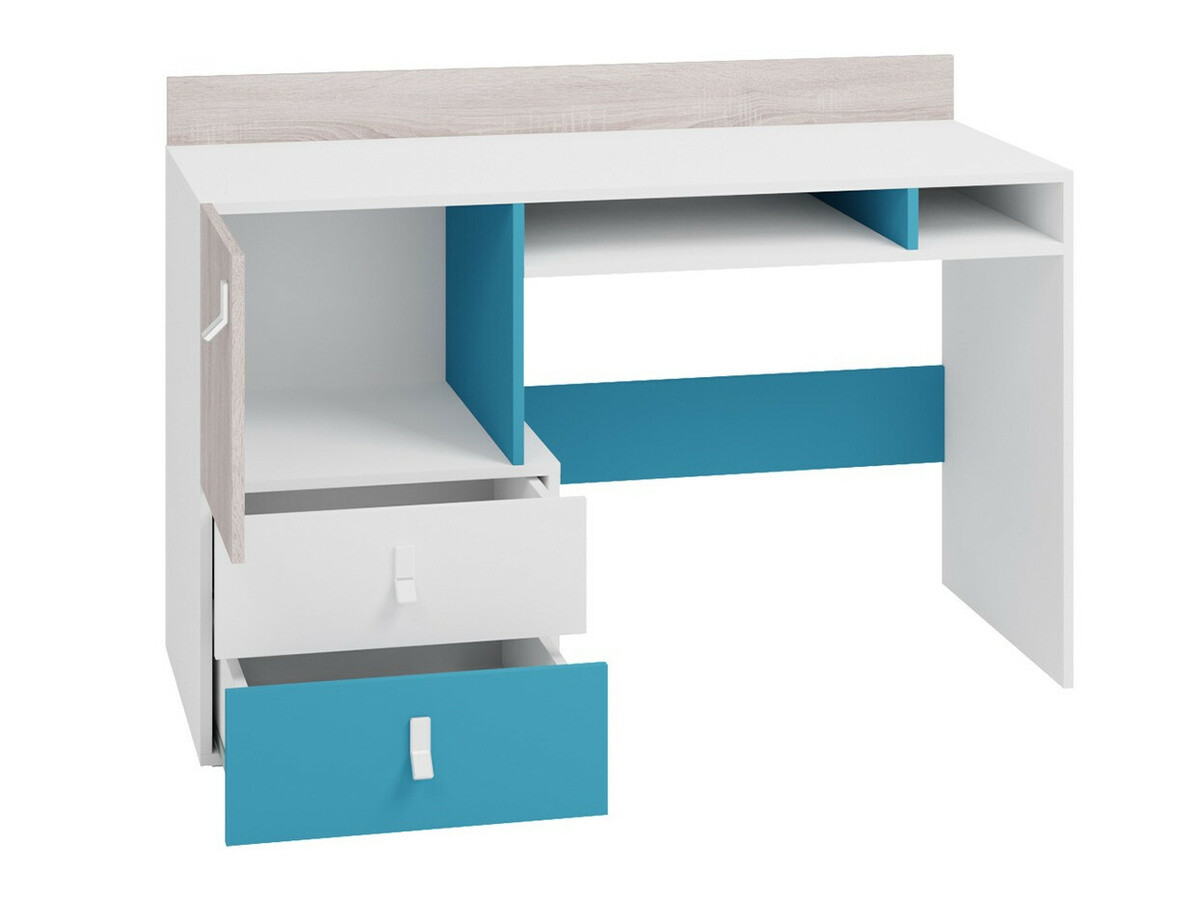 Set Camerette per bambini Camteso 115 (Nero + Quercia + Beige)