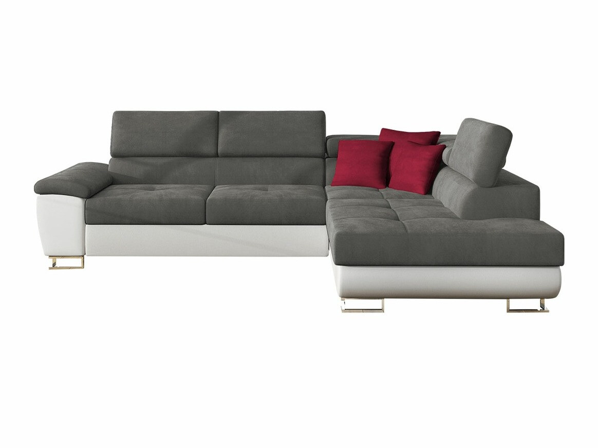 Divano angolare Comfivo Ruta II (Soft 017 + Uttario Velvet 2971 + Kronos 02)