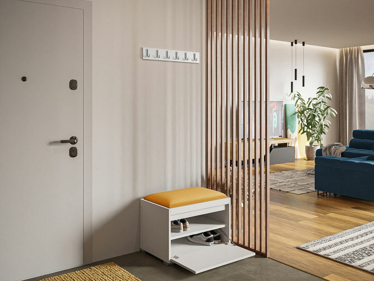 Set arredo da corridoio Comfivo Pinus VIII (Bianco + Manila 32)