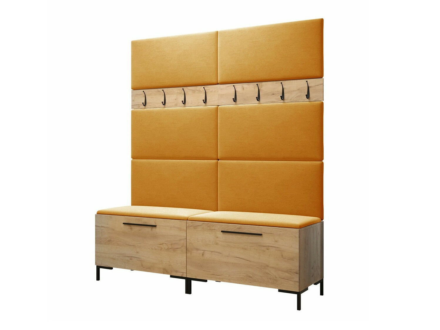 Set arredo da corridoio Nomal II (Craft quercia)