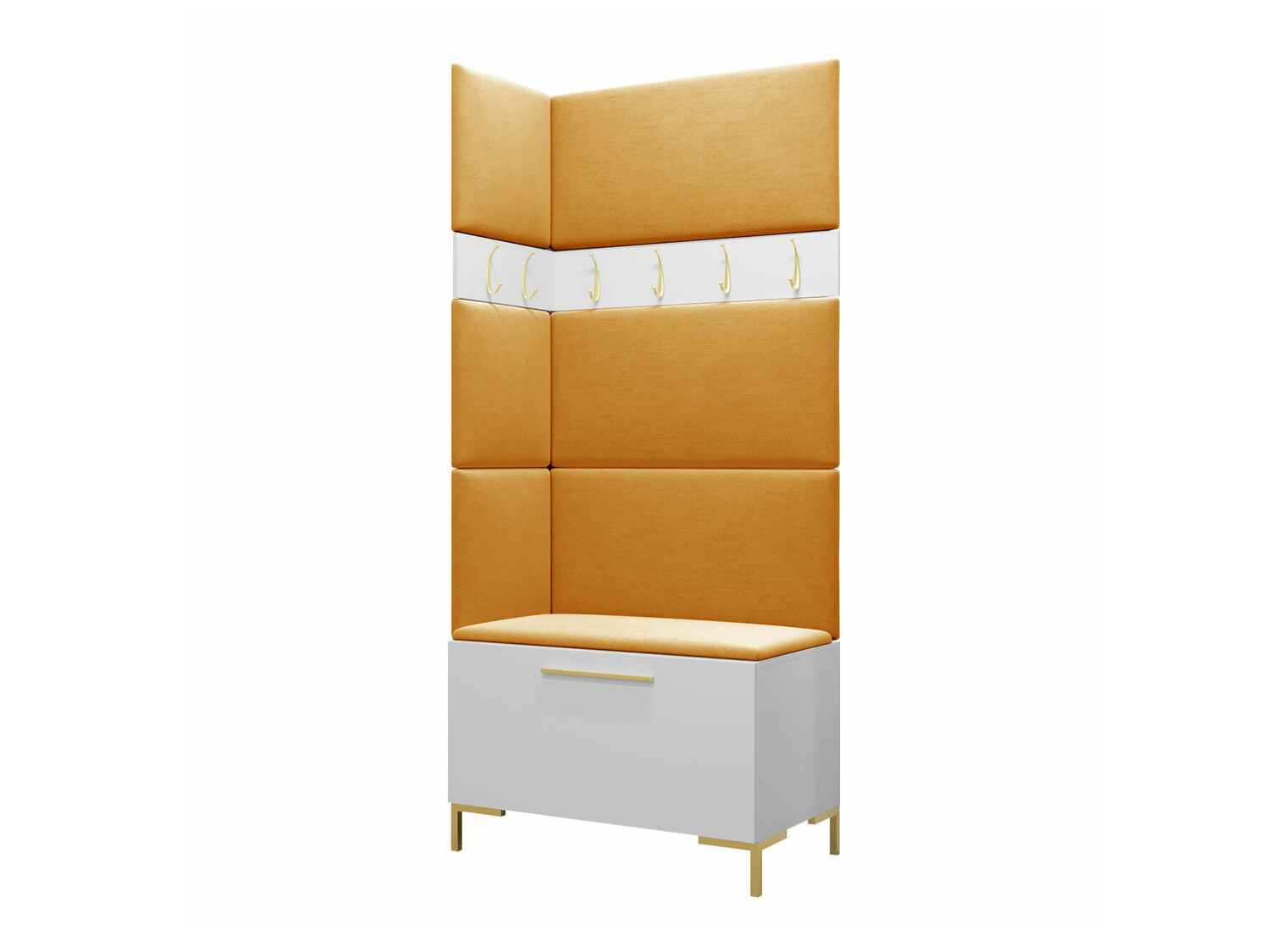 Set arredo da corridoio Nomal IV (Bianco)