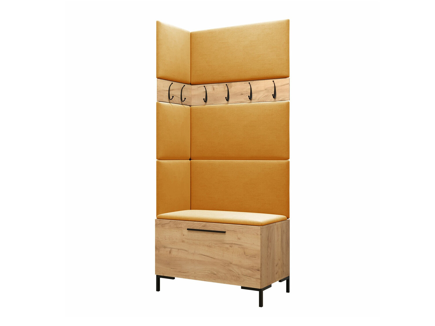 Set arredo da corridoio Nomal IV (Craft quercia)