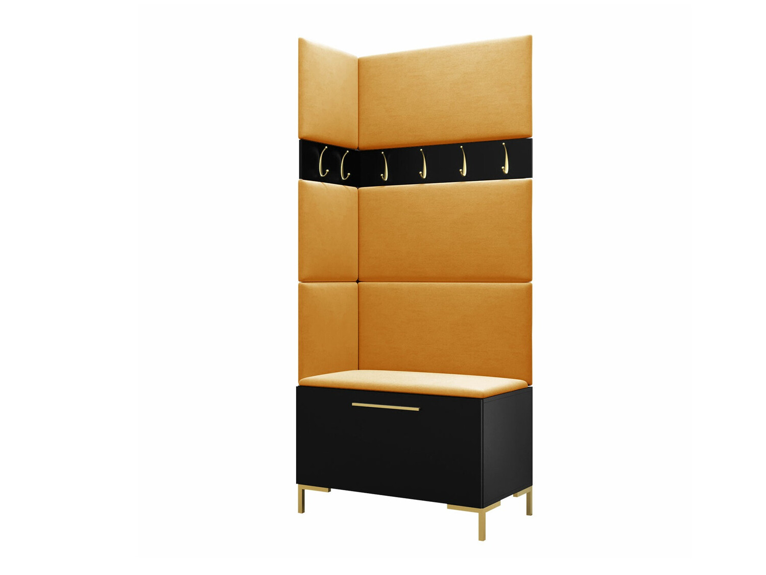 Set arredo da corridoio Nomal IV (Nero)