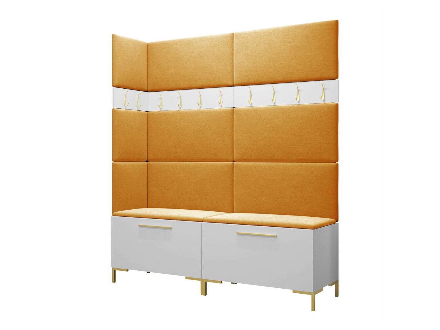 Set arredo da corridoio Nomal V (Bianco)