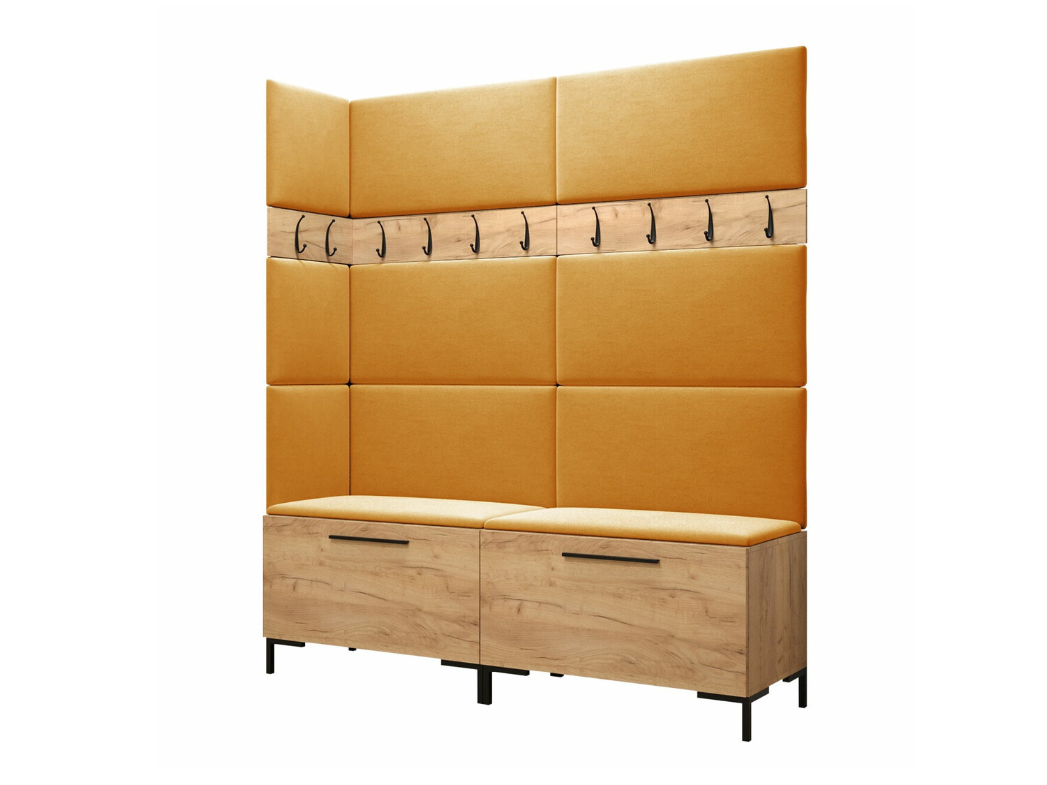 Set arredo da corridoio Nomal V (Craft quercia)