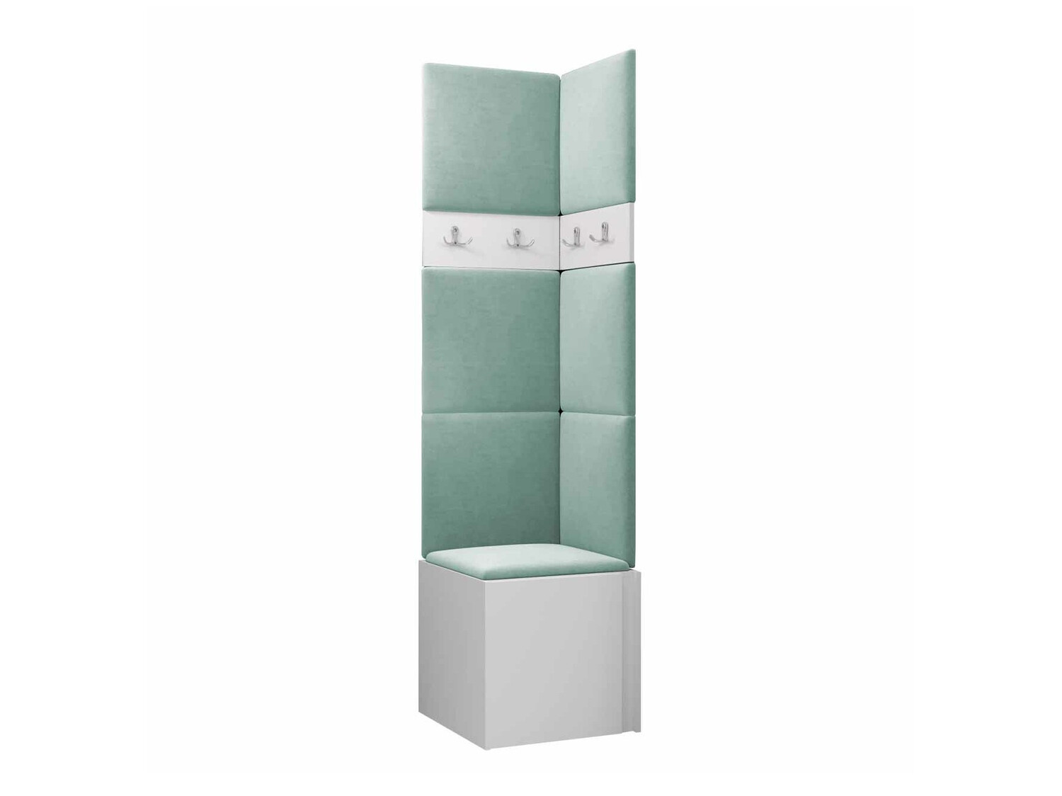 Set arredo da corridoio Pinis XXI (Bianco)