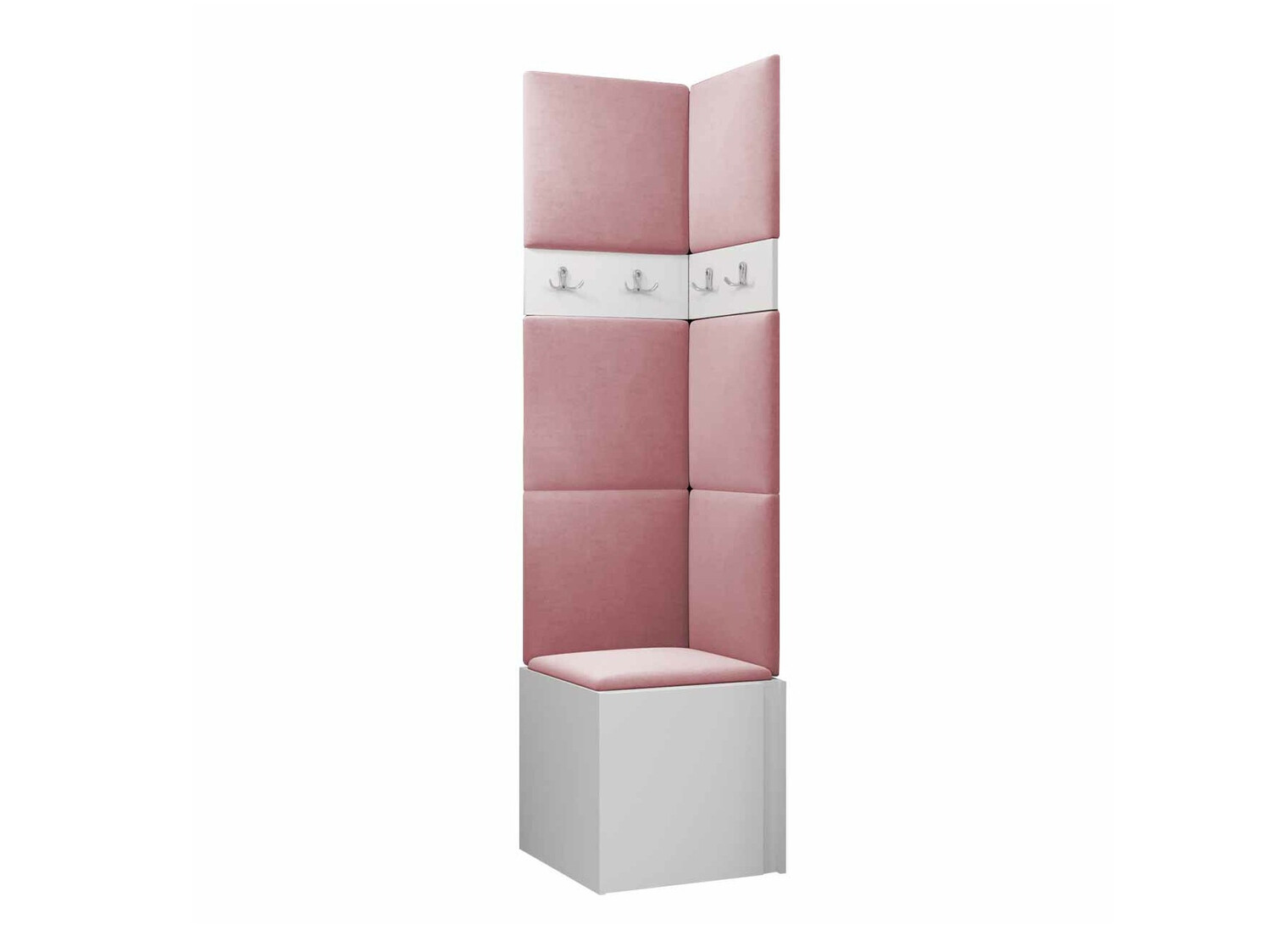 Set arredo da corridoio Pinis XXI (Bianco)