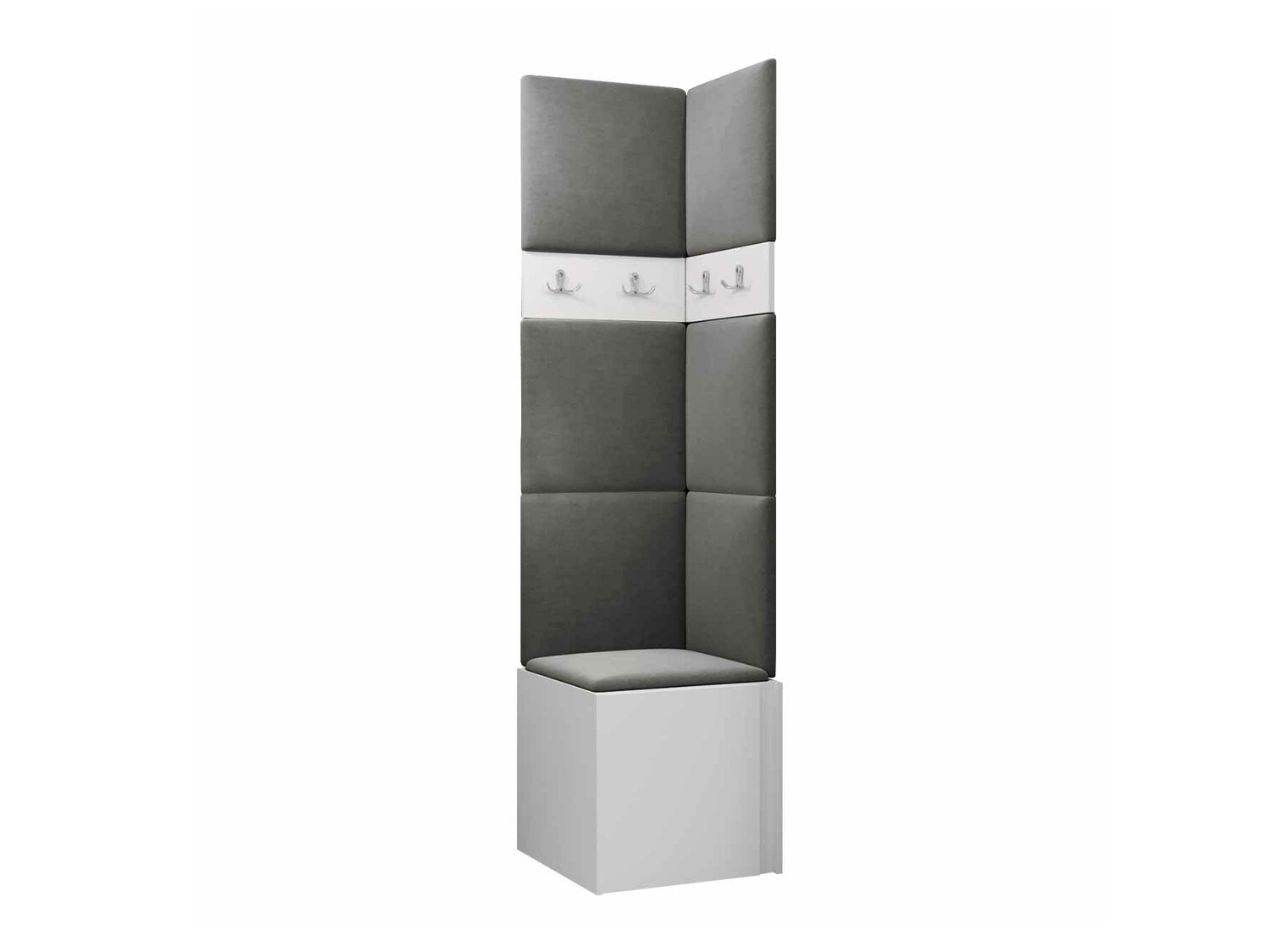 Set arredo da corridoio Pinis XXI (Bianco)