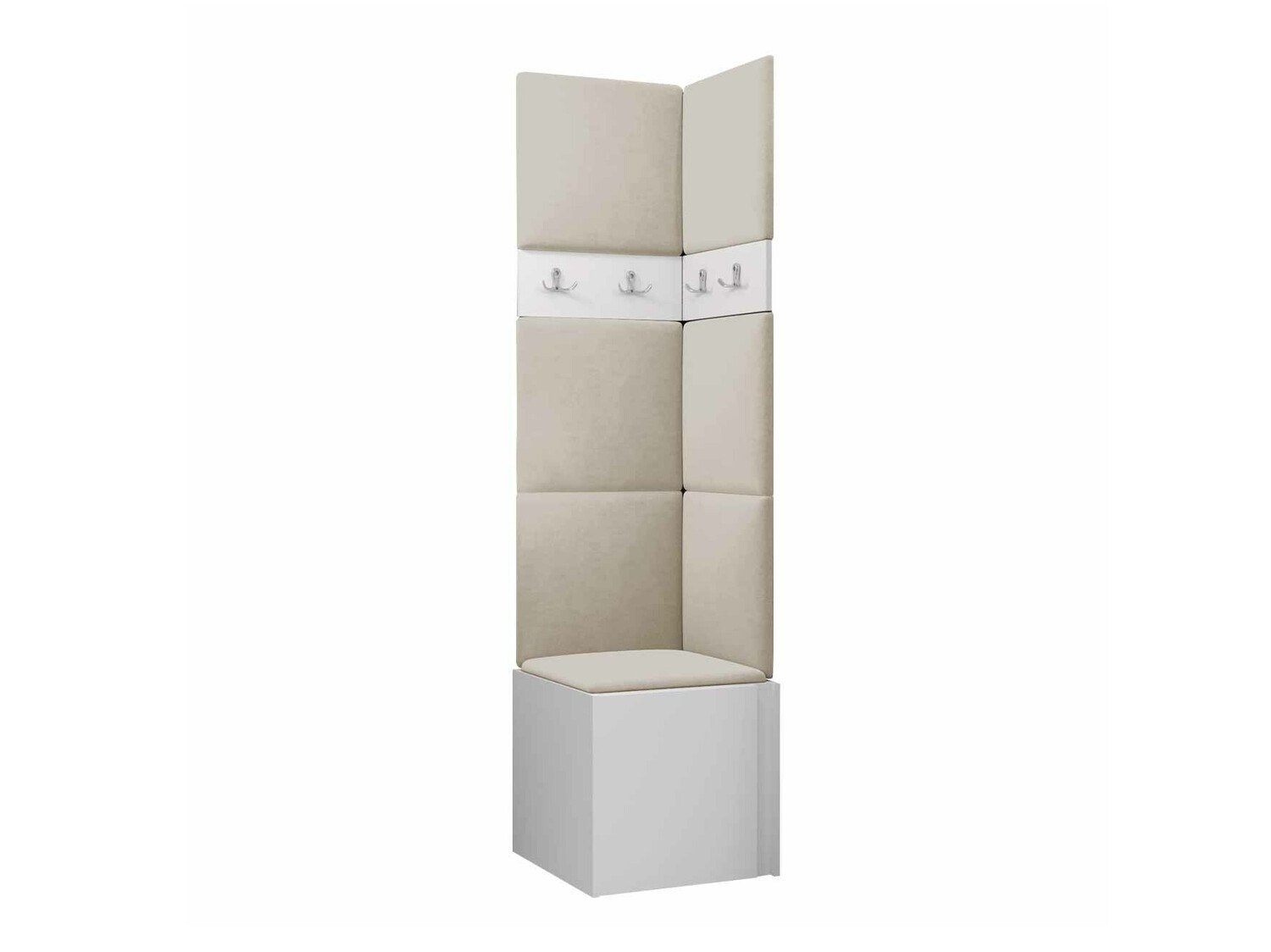 Set arredo da corridoio Pinis XXI (Bianco)