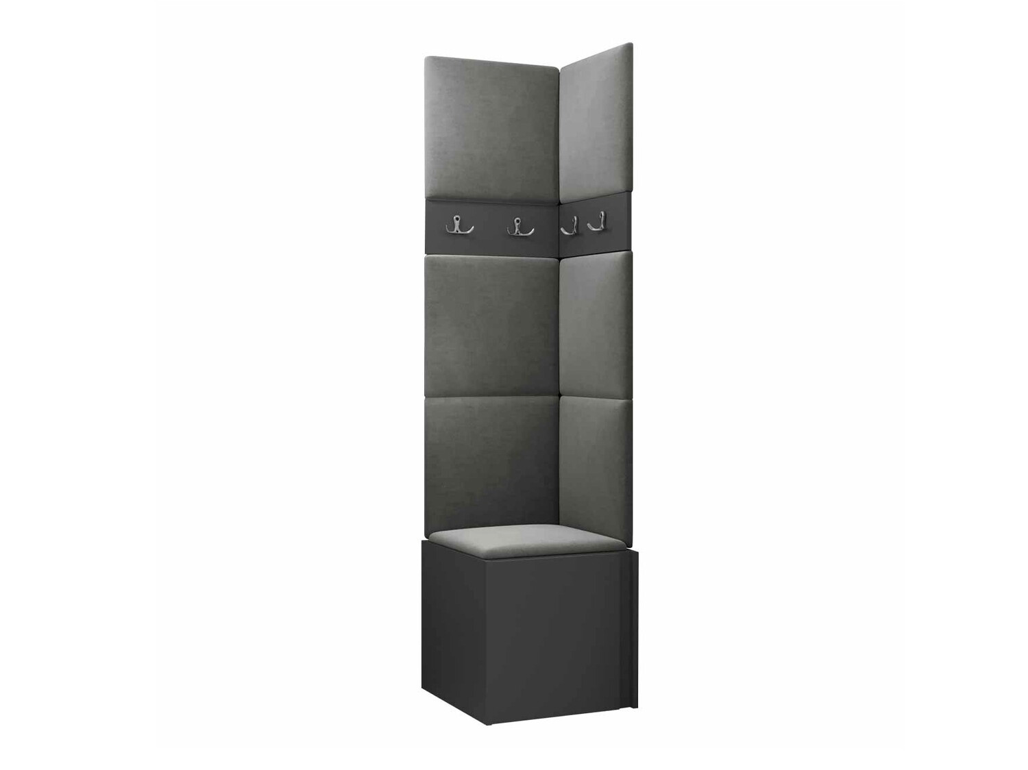 Set arredo da corridoio Pinis XXI (Grafite)