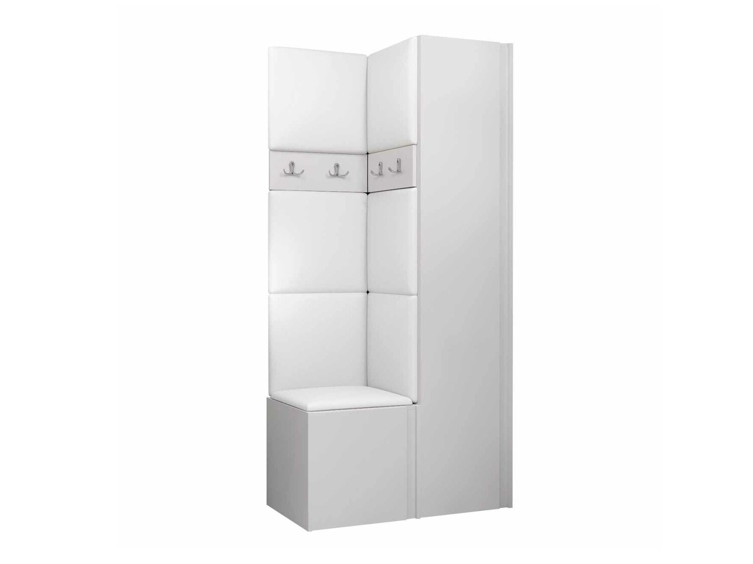 Set arredo da corridoio Pinis XXIV (Bianco)