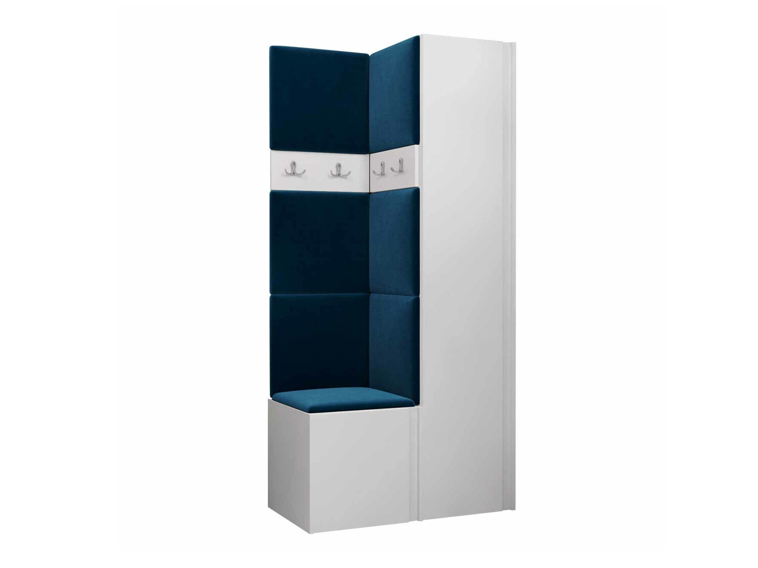 Set arredo da corridoio Pinis XXIV (Bianco)
