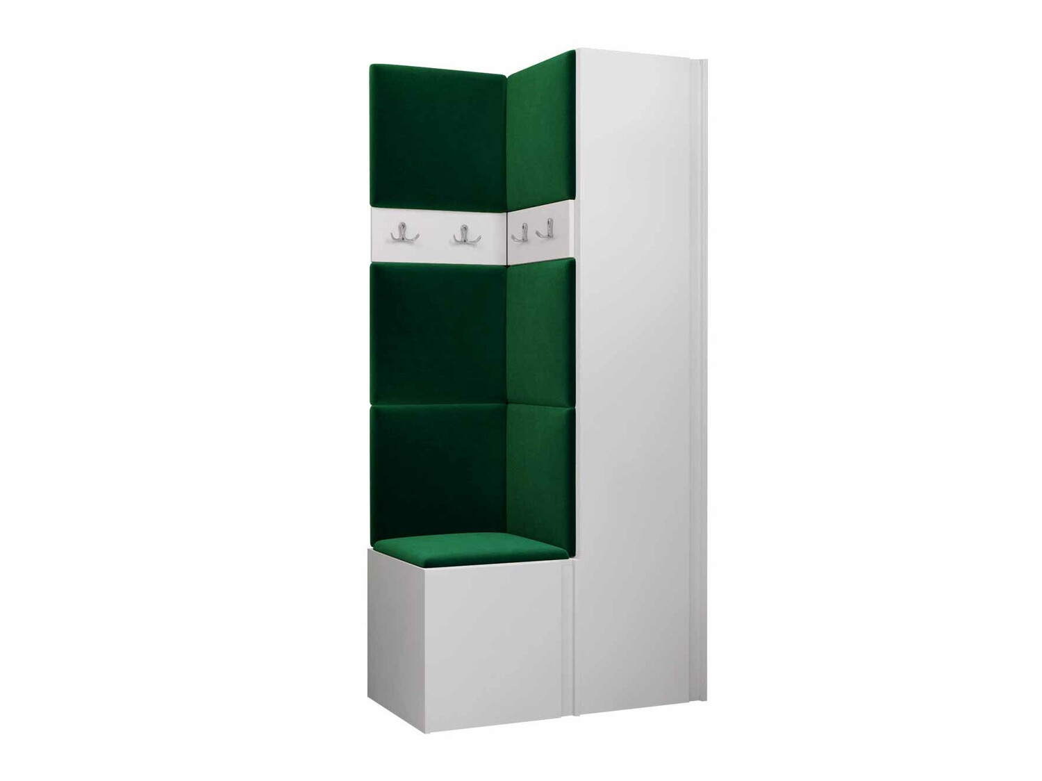 Set arredo da corridoio Pinis XXIV (Bianco)