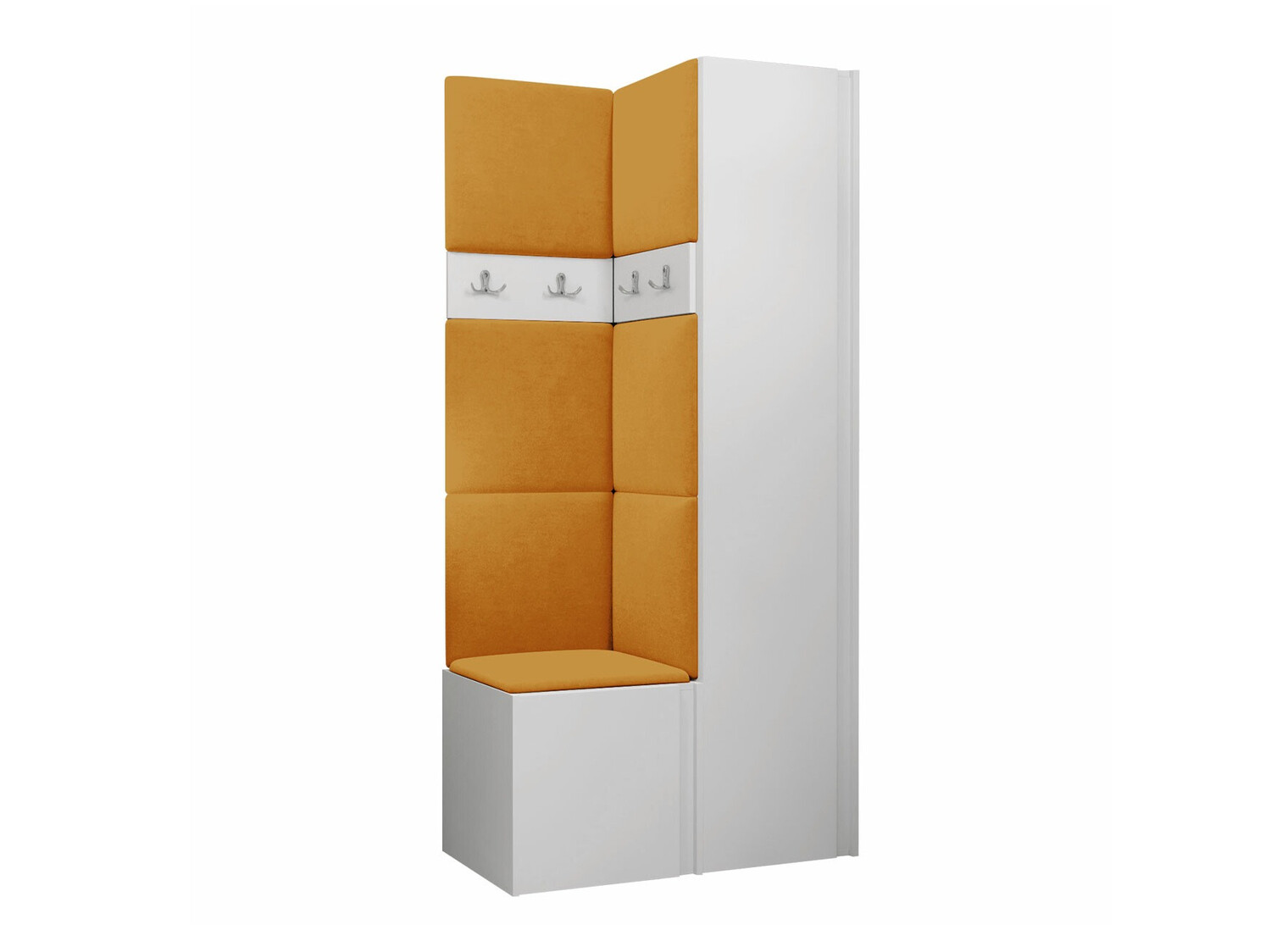 Set arredo da corridoio Pinis XXIV (Bianco)