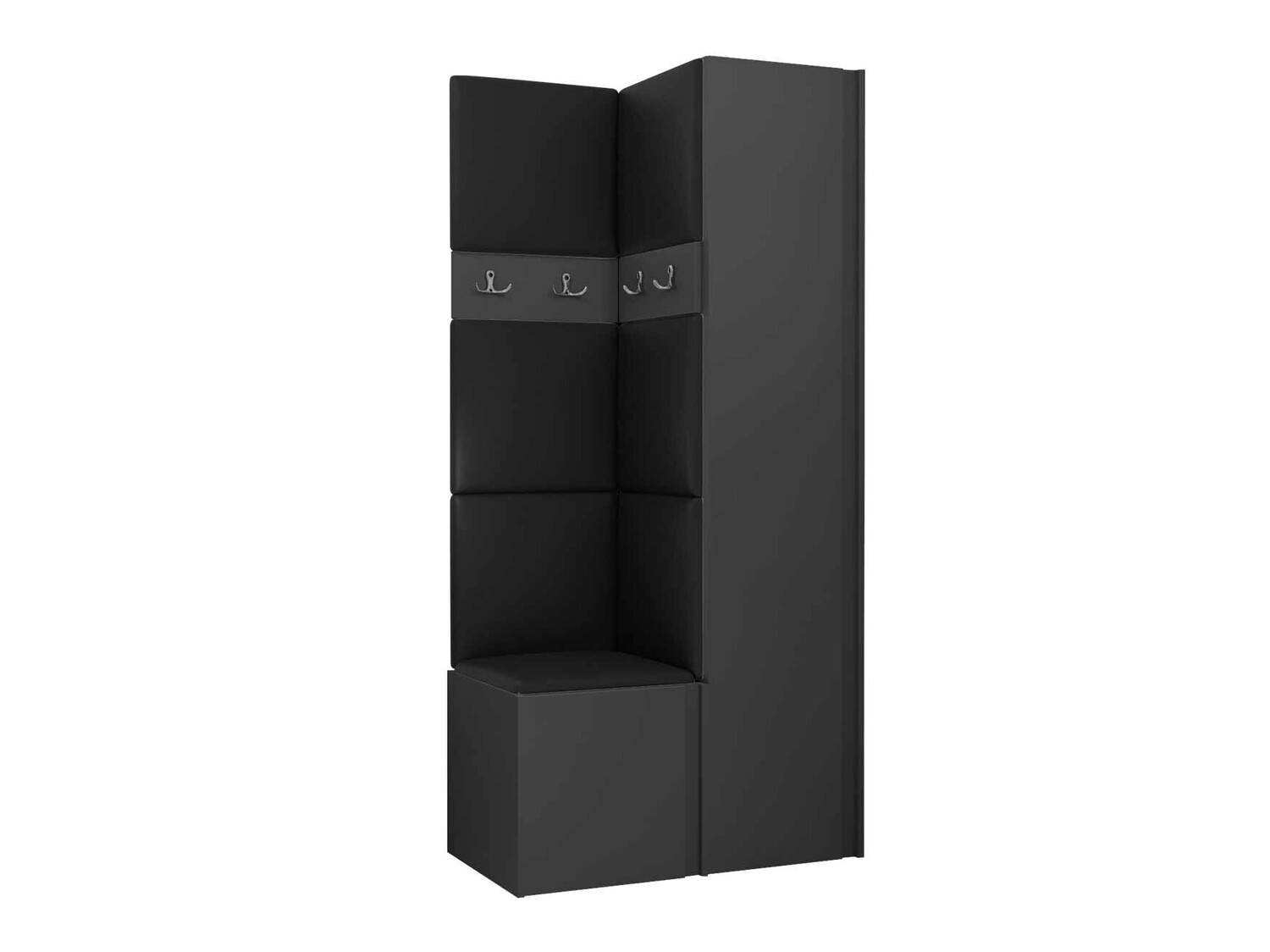 Set arredo da corridoio Pinis XXIV (Grafite)