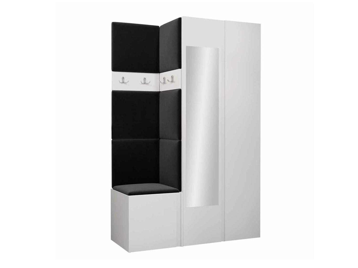 Set arredo da corridoio Pinis XXVI (Bianco)