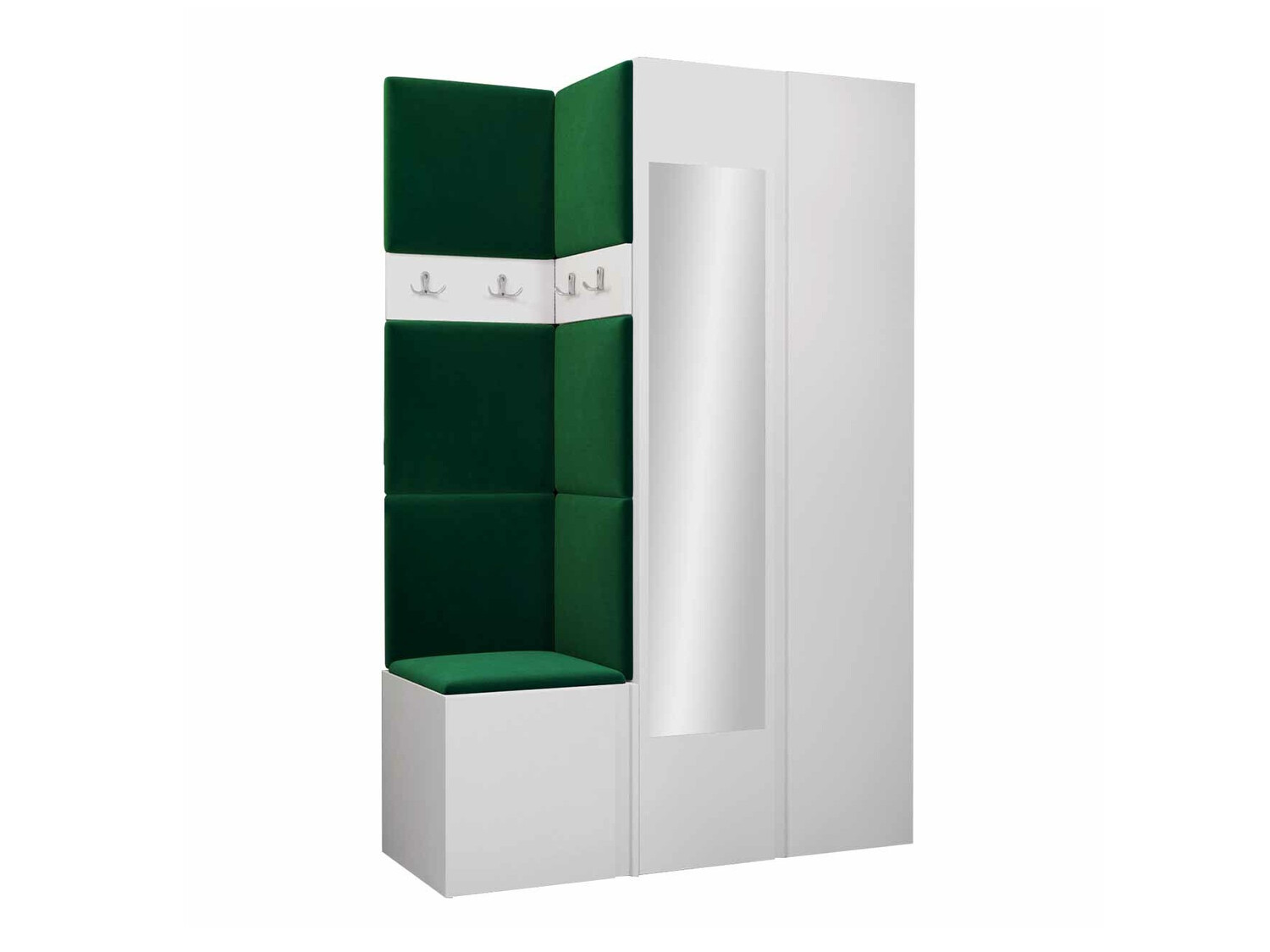 Set arredo da corridoio Pinis XXVI (Bianco)