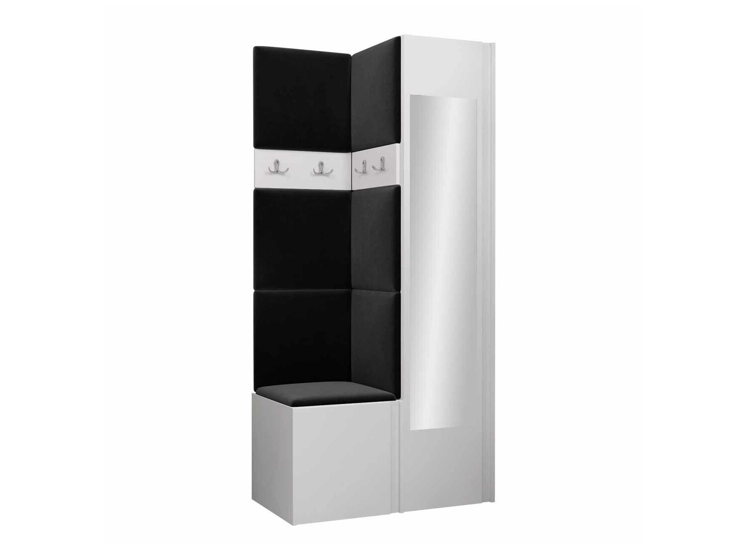 Set arredo da corridoio Pinis XXV (Bianco)