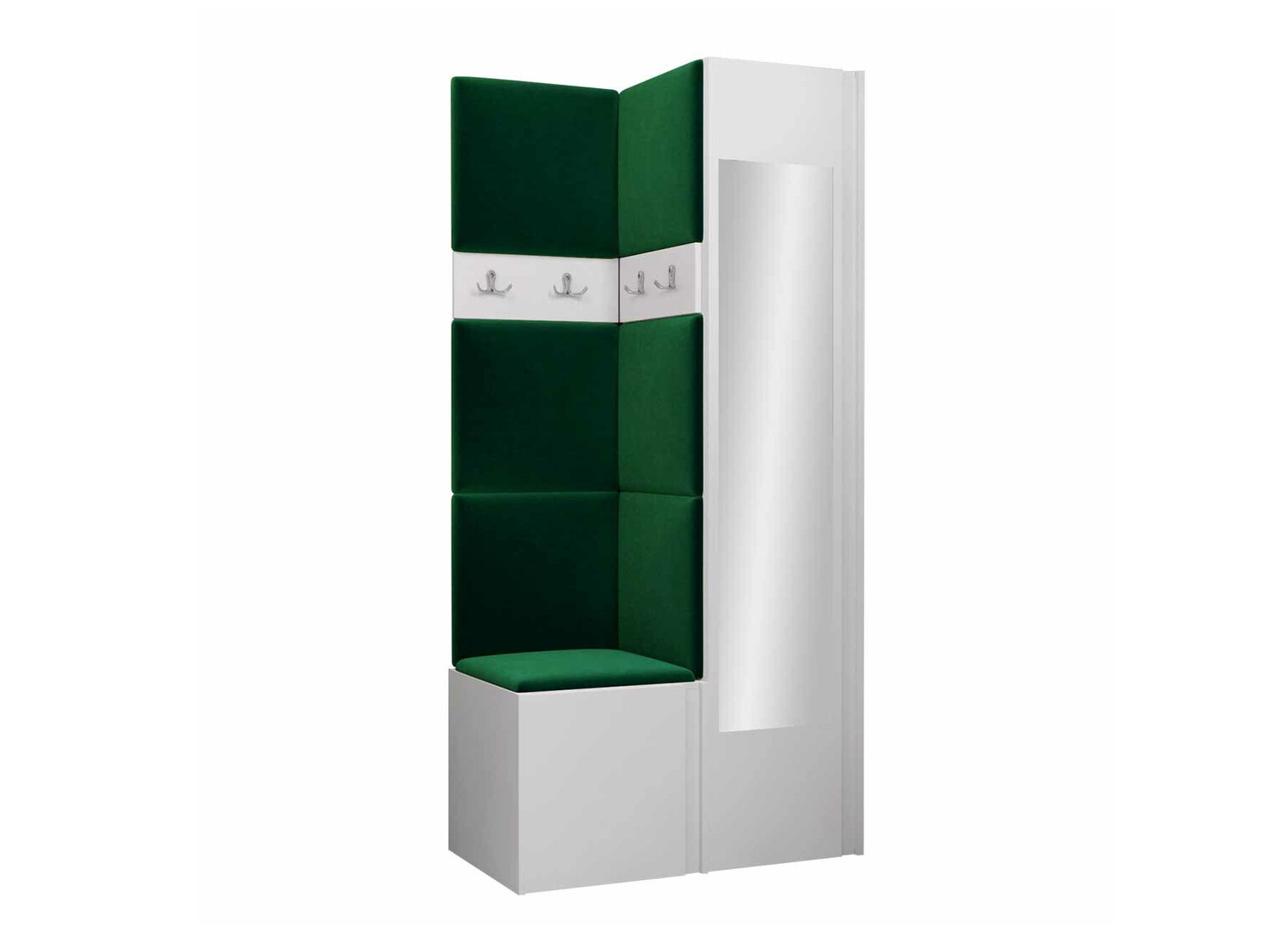 Set arredo da corridoio Pinis XXV (Bianco)