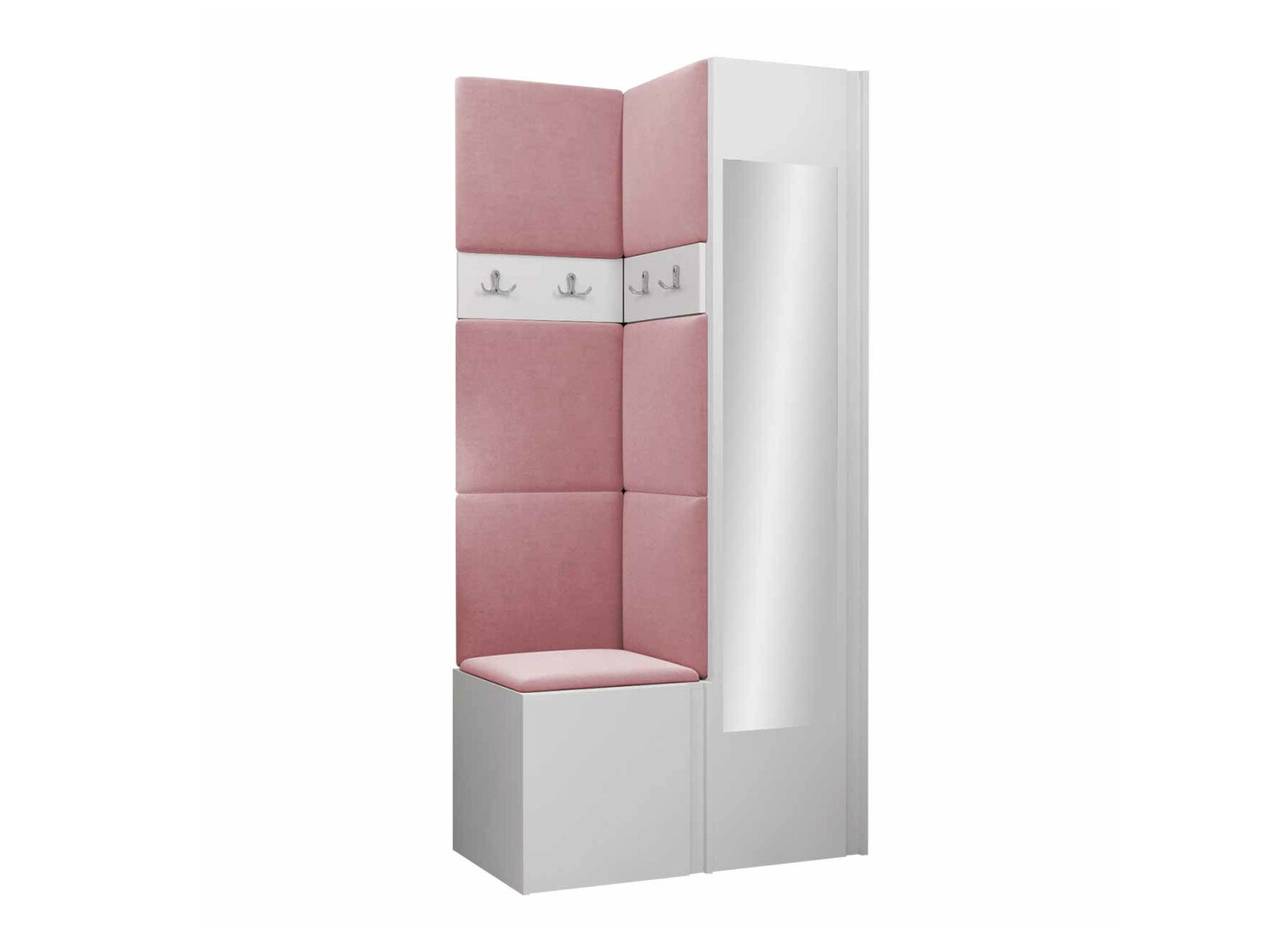 Set arredo da corridoio Pinis XXV (Bianco)