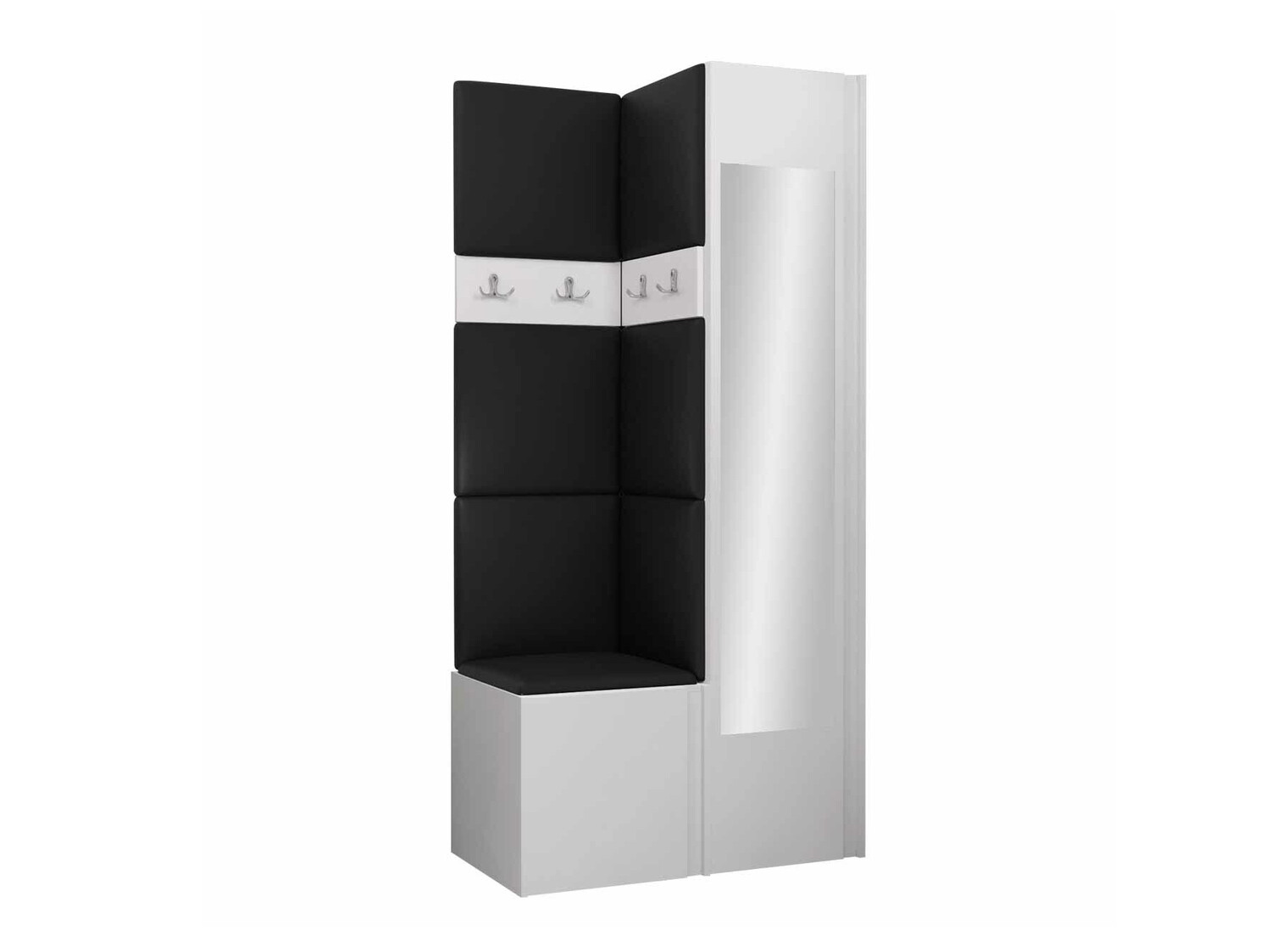 Set arredo da corridoio Pinis XXV (Bianco)