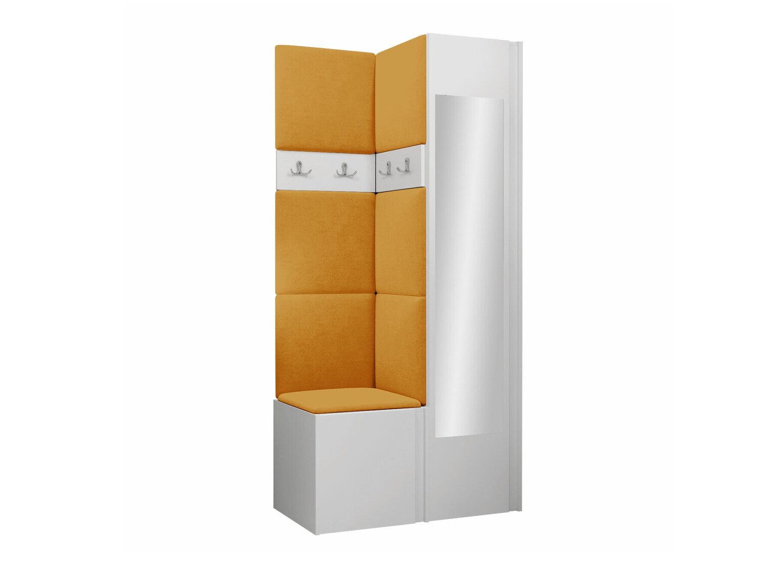 Set arredo da corridoio Pinis XXV (Bianco)