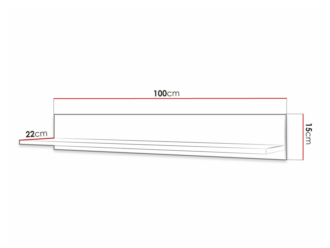 Mensola Anulio (Nero)