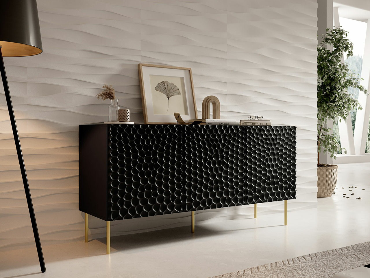 Madia Charlotte 169 (Nero + D'oro)