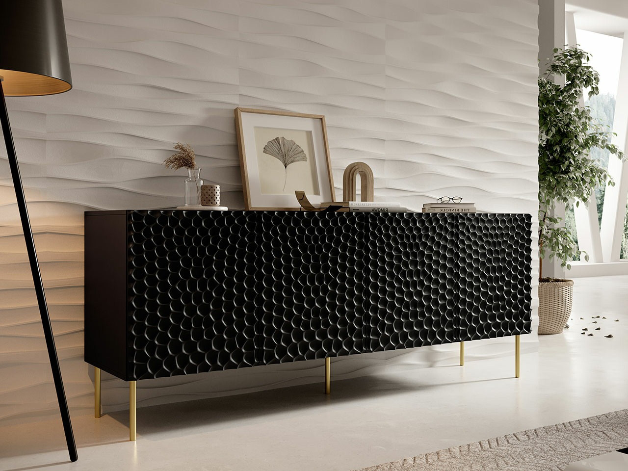 Madia Charlotte 170 (Nero + D'oro)