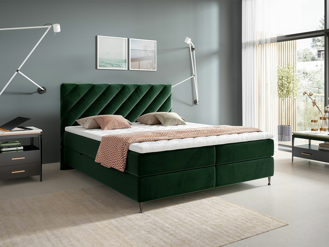 Letto continentale ComfiDream Onaona (Fresh 13)