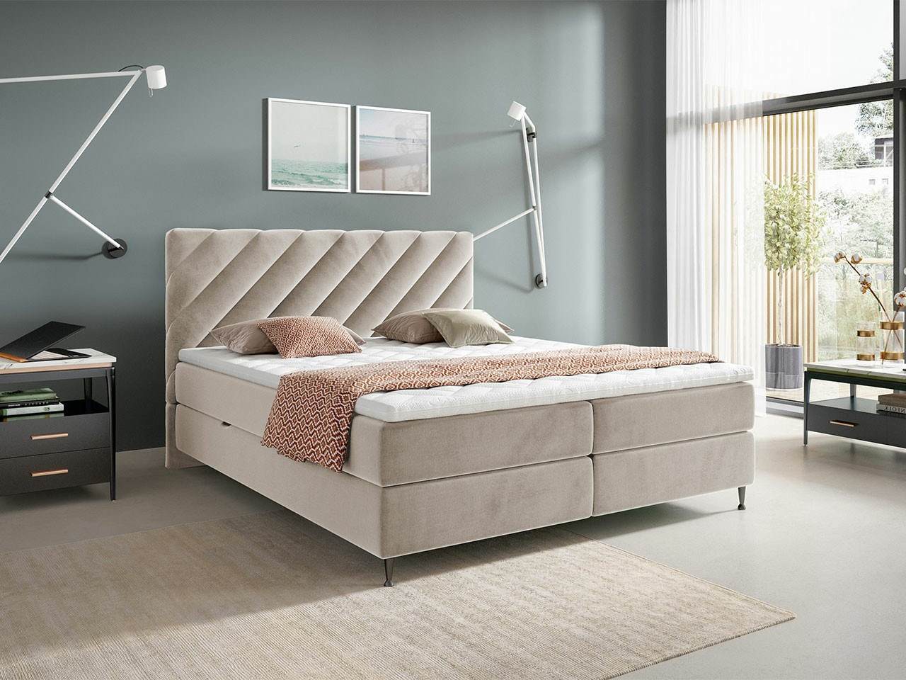 Letto continentale ComfiDream Onaona (Fresh 1)