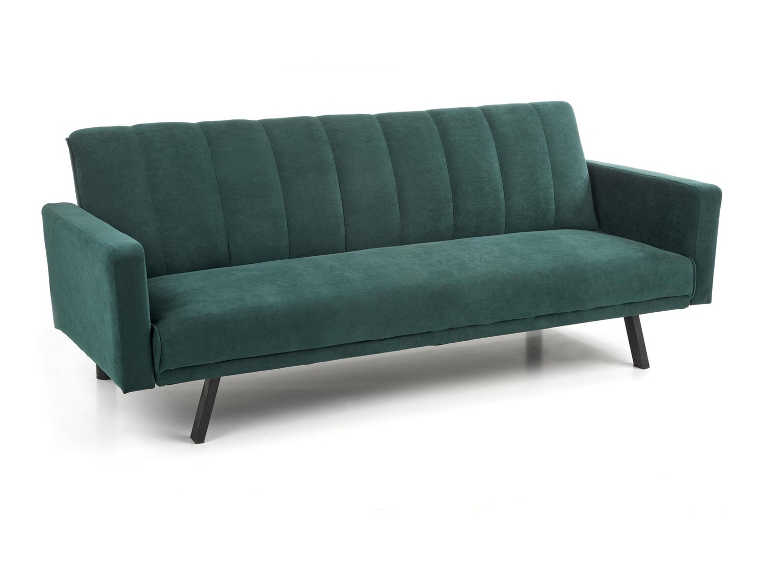 Divano letto Houston 1362 (Verde scuro)